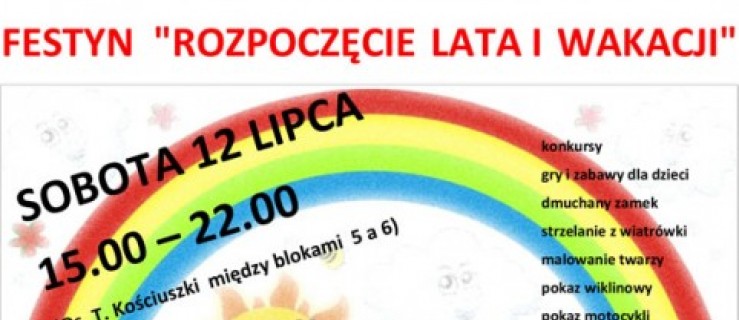 Festyn na rozpoczęcie lata i wakacji - Zdjęcie główne