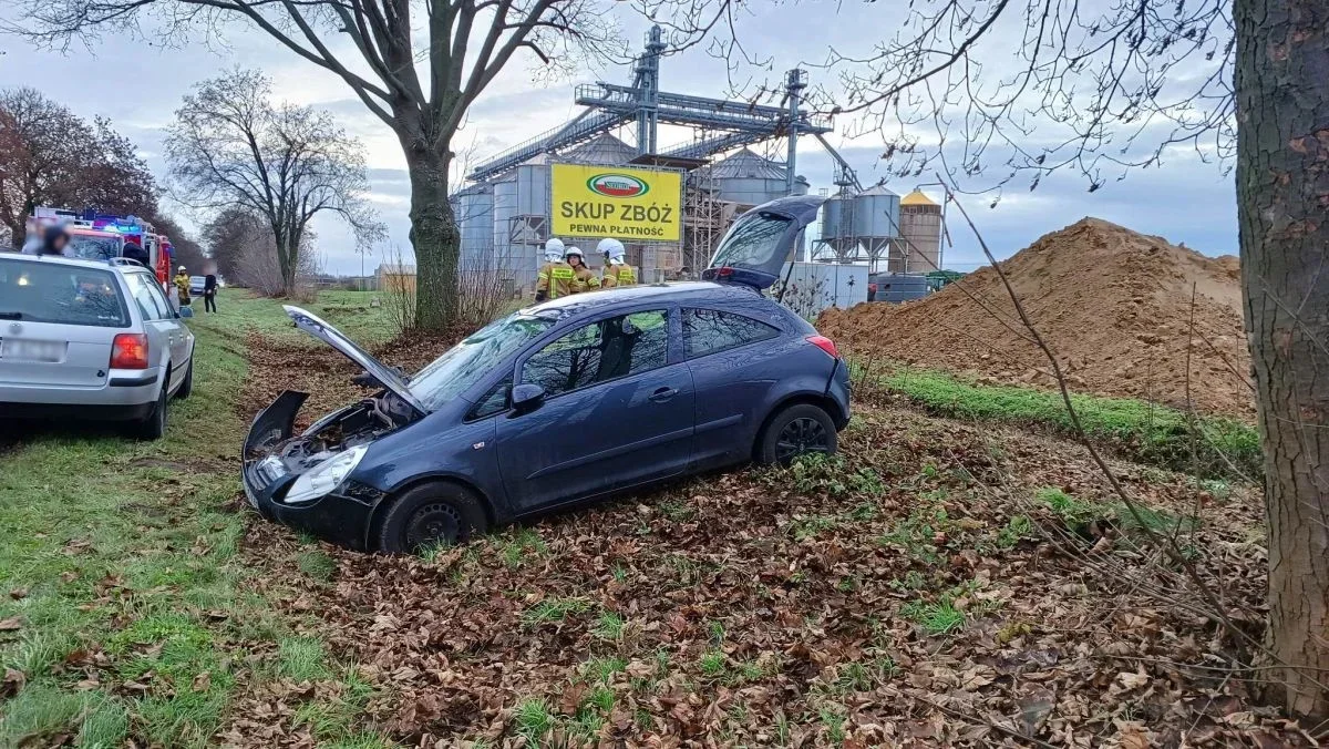 Wypadek w Chrzanie. Dwie osoby poszkodowane - Zdjęcie główne