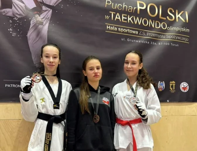 Medalowe zdobycze taekwondzistów w Pucharze Polski w Toruniu - Zdjęcie główne