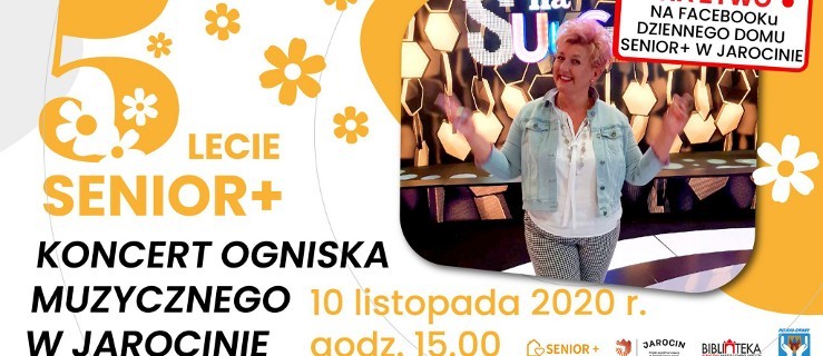 5. urodziny Dziennego Domu Seniora we wtorek. Koncert na facebooku - Zdjęcie główne