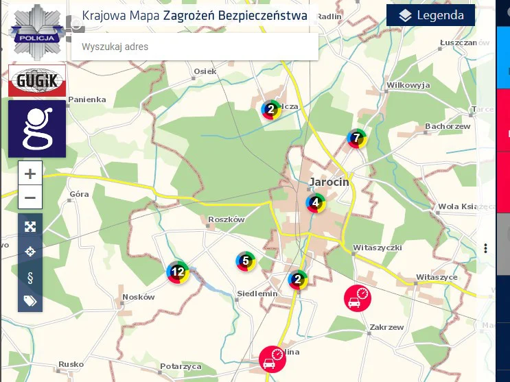 Jarocińscy policjanci otrzymali ponad 5 tysięcy zgłoszeń na Krajową Mapę Zagrożeń Bezpieczeństwa - Zdjęcie główne