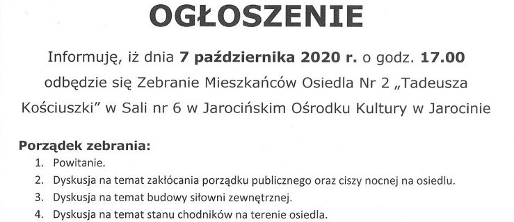 Kto zakłóca ciszę nocną na osiedlu? To będzie główny punkt jutrzejszego zebrana na os. Kościuszki  - Zdjęcie główne