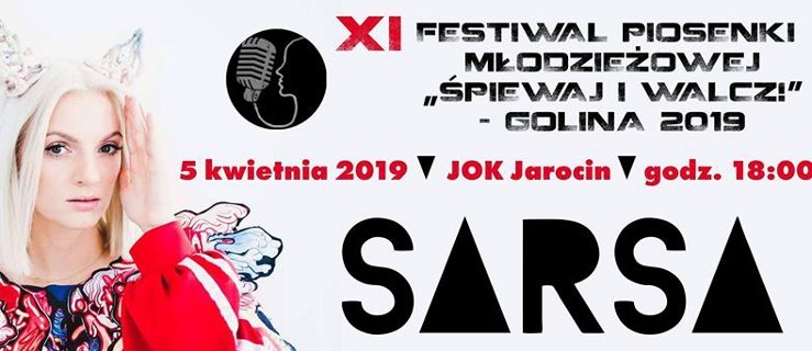 Sarsa zaśpiewa w Jarocinie. Na koncercie finałowym Festiwalu Piosenki Młodzieżowej - Zdjęcie główne