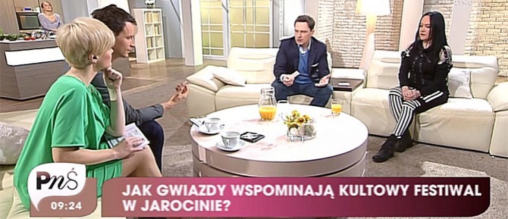 Dziennikarz i piosenkarka wspominali festiwal w telewizji - Zdjęcie główne