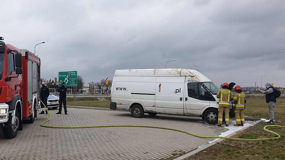  Wiózł zwłoki do krematorium. Potrzebna była interwencja straży pożarnej - Zdjęcie główne