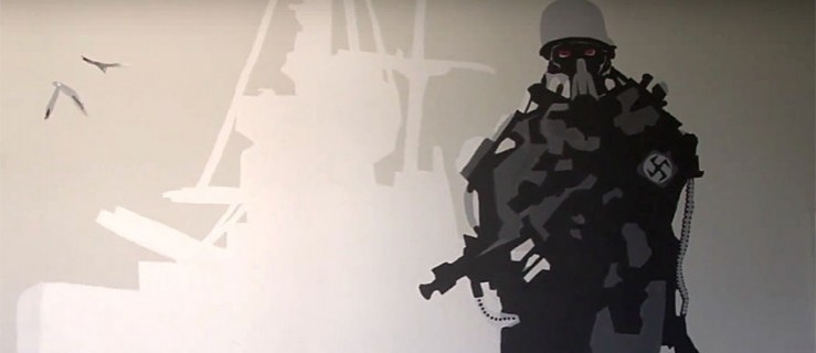 Uczniowie namalowali na szkolnej ścianie Niemców [WIDEO] - Zdjęcie główne