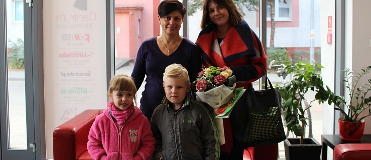 Przedszkolaki z życzeniami i gratulacjami dla „Gazety” - Zdjęcie główne