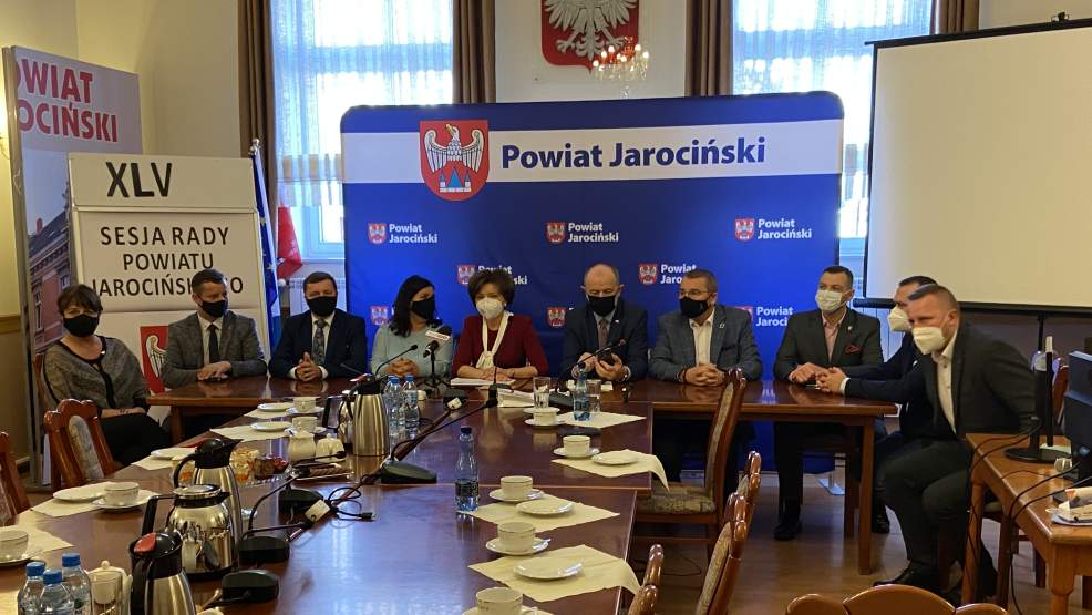 Konferencja z minister Maląg
