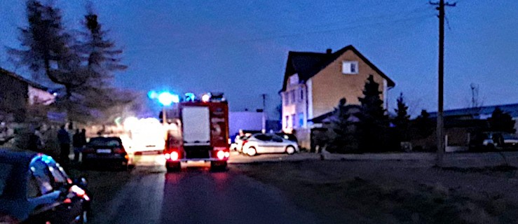 Jarocińscy strażacy gaszą pożar w sąsiednim powiecie  - Zdjęcie główne