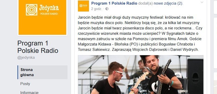 Polskie Radio o festiwalu w Jarocinie: Żeby się tylko fani nie pomylili, bo byłoby ciekawie - Zdjęcie główne