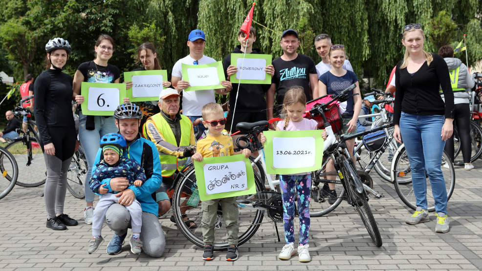 6. Zakręcony Rajd Rowerowy. Prezes Stowarzyszenia RoweLOVE Jarocin zadowolony