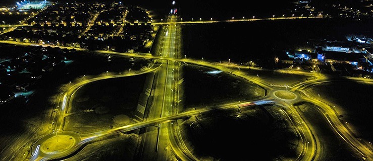 Jarocin z lotu ptaka w nocy. Tych zdjęć nie widzieliście [FOTO] - Zdjęcie główne