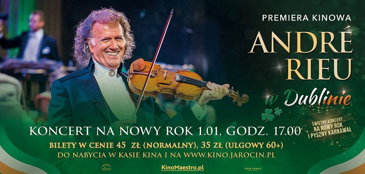 André Rieu w Dublinie. Dobry koncert na Nowy Rok w Kinie Echo - Zdjęcie główne