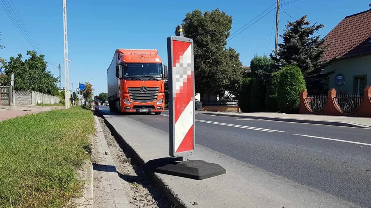 Droga Jaraczewo-Gola-Niedźwiady zamknięta dla ciężarówek - Zdjęcie główne