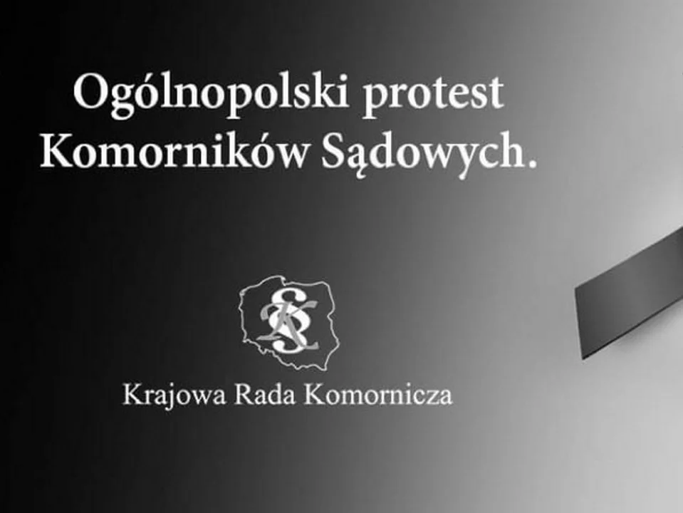 Protest komorników po tragedii w Łukowie. "Nie możemy tego dłużej tolerować" - mówi jarociński komornik - Zdjęcie główne