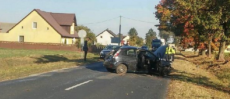 Wypadek. Droga wojewódzka zablokowana - Zdjęcie główne