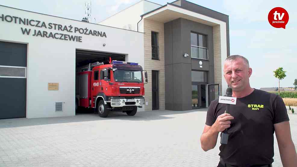 Najnowocześniejsza remiza strażacka w Wielkopolsce. Zobacz jak wygląda siedziba OSP Jaraczewo [WIDEO] - Zdjęcie główne