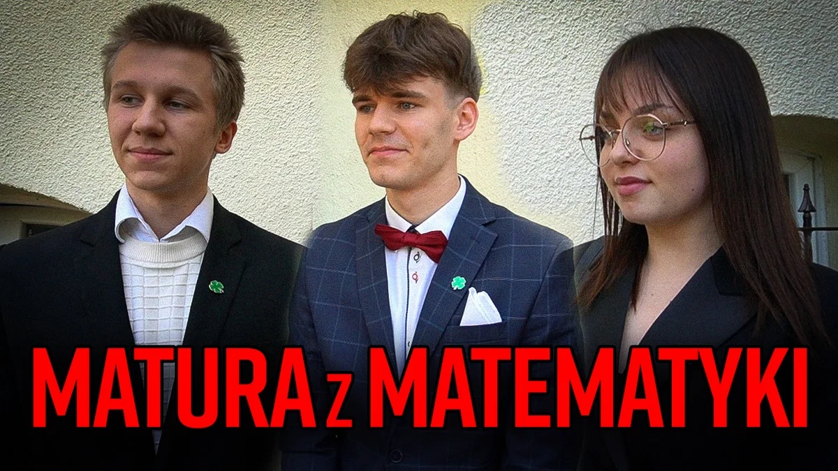 Maturzyści z Jarocina podzieleni. Egzamin z matematyki trudniejszy od polskiego? [WIDEO] - Zdjęcie główne