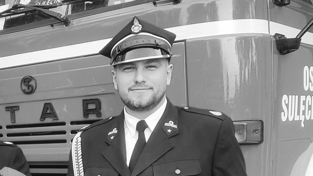 Strażacy żegnają zmarłego tragicznie druha