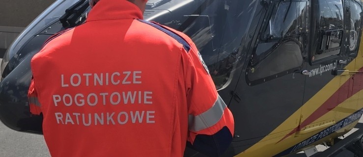   Dziecko poparzone kawą. Lądował LPR     - Zdjęcie główne