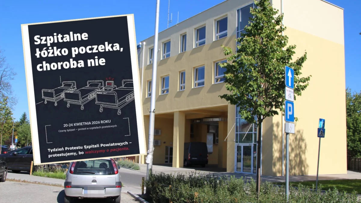 „Czarny tydzień” w szpitalu. Jarocin przyłączył się do protestu. Co to oznacza dla pacjentów?