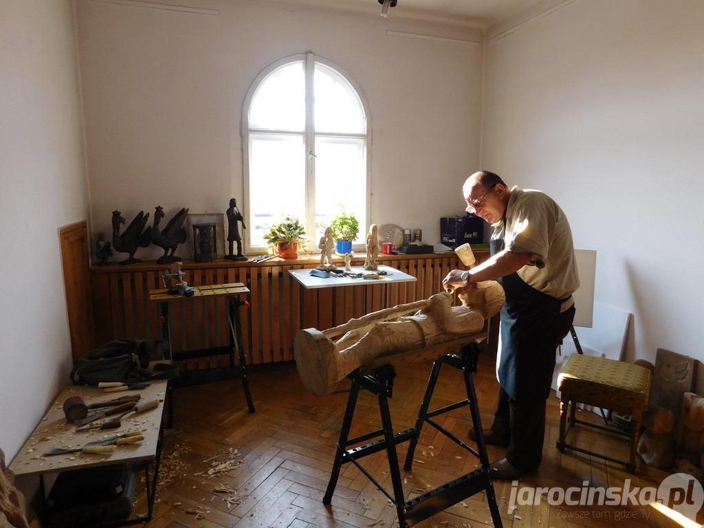 Jarocin. Marek Kuś, rzeźbiarz, 1953-2017  - Zdjęcie główne