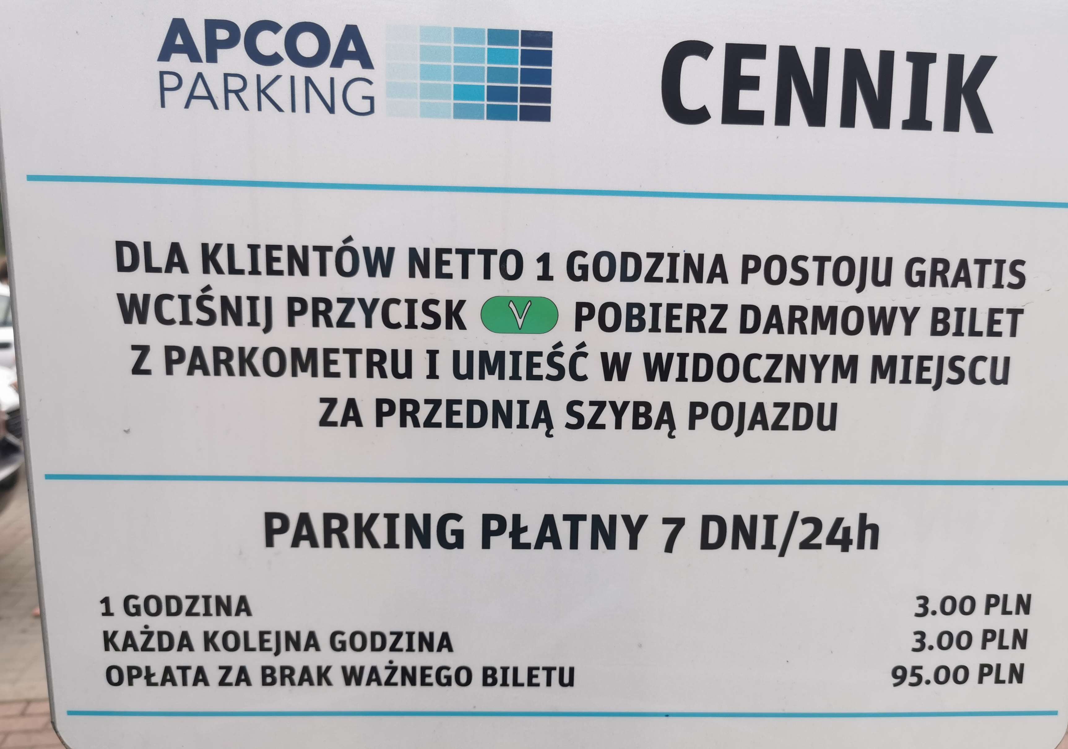 Parking przy markecie Netto, ul. Kościuszki 