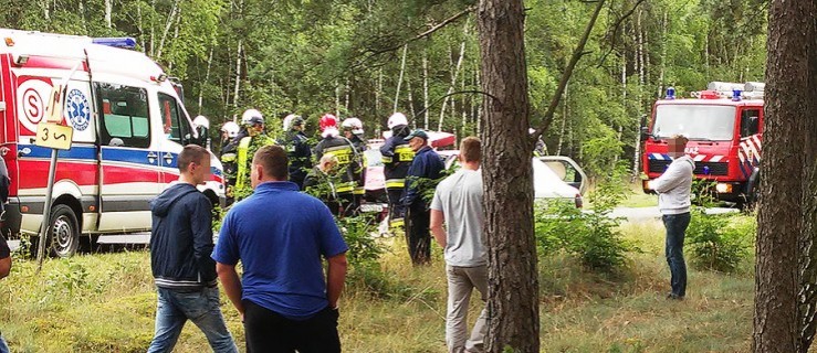 Wypadek. Zderzenie dwóch fiatów. Trzy osoby w szpitalu - Zdjęcie główne