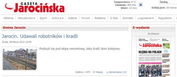 Burmistrz chciał zablokować urzędnikom dostęp do portalu jarocinska.pl - Zdjęcie główne