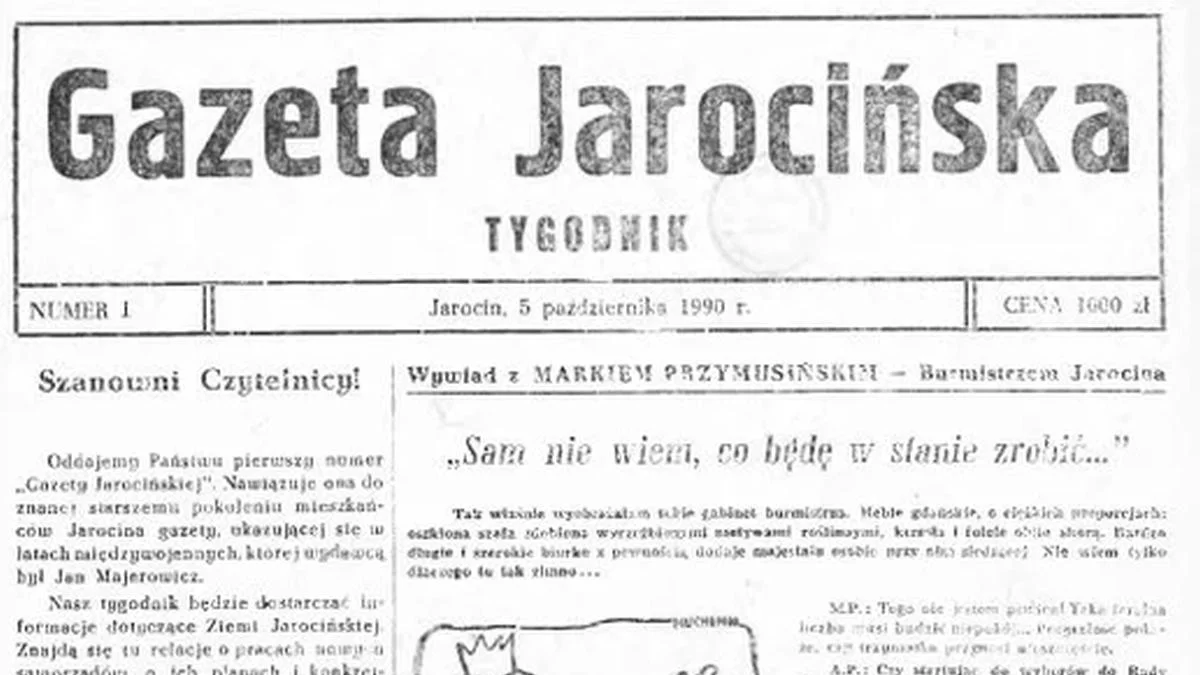 Jubileusz "Gazety Jarocińskiej". Piszemy dla Was od 33 lat. Rozwiąż rocznicowy Quiz! - Zdjęcie główne