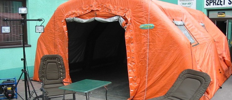 Powiat dołoży do namiotu dla strażaków z Komorza   - Zdjęcie główne