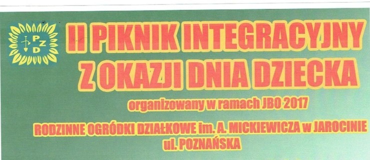 Piknik na ogródkach działkowych w Jarocinie  - Zdjęcie główne