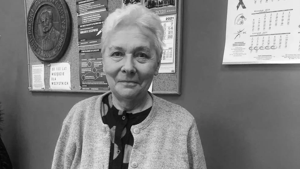 Nie żyje Regina Wawrzyniak, prezes PCK w Jarocinie. Od dwóch tygodni była bardzo zaangażowana w pomoc Ukrainie