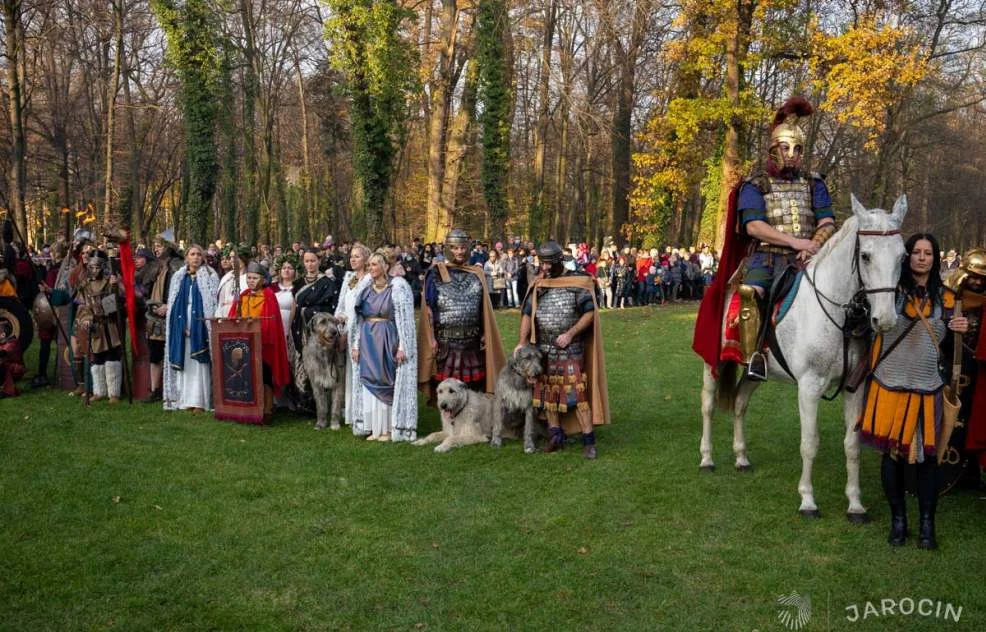 Inscenizacja legendy o Świętym Marcinie w Jarocinie 