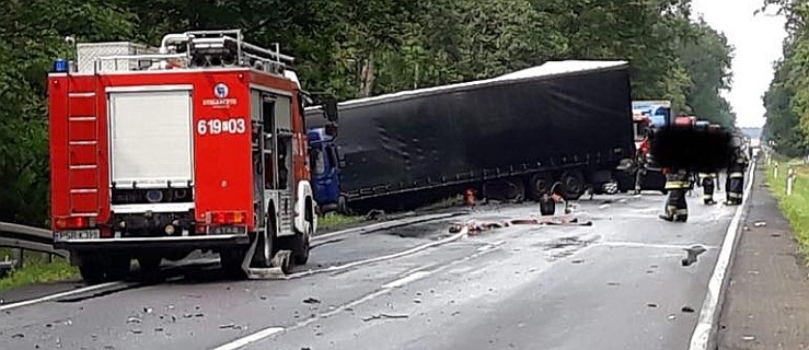 Wypadek na DK 11. Droga nieprzejezdna  - Zdjęcie główne