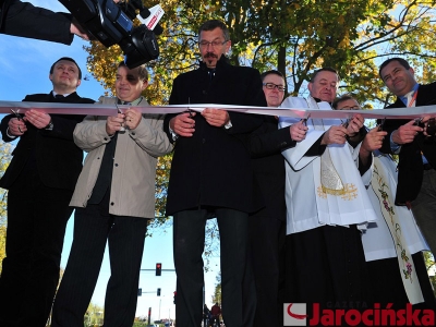 Otwarcie ścieżki rowerowej Jarocin-Cielcza-Mieszków - Zdjęcie główne