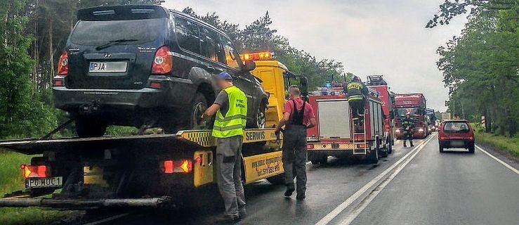 Zdarzenie drogowe na DK 12. Jedna osoba w szpitalu - Zdjęcie główne