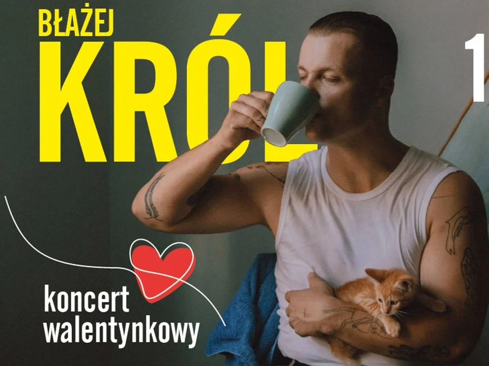 Błażej Król wystąpi na Walentynki. Koncert w Jarocińskim Ośrodku Kultury - Zdjęcie główne