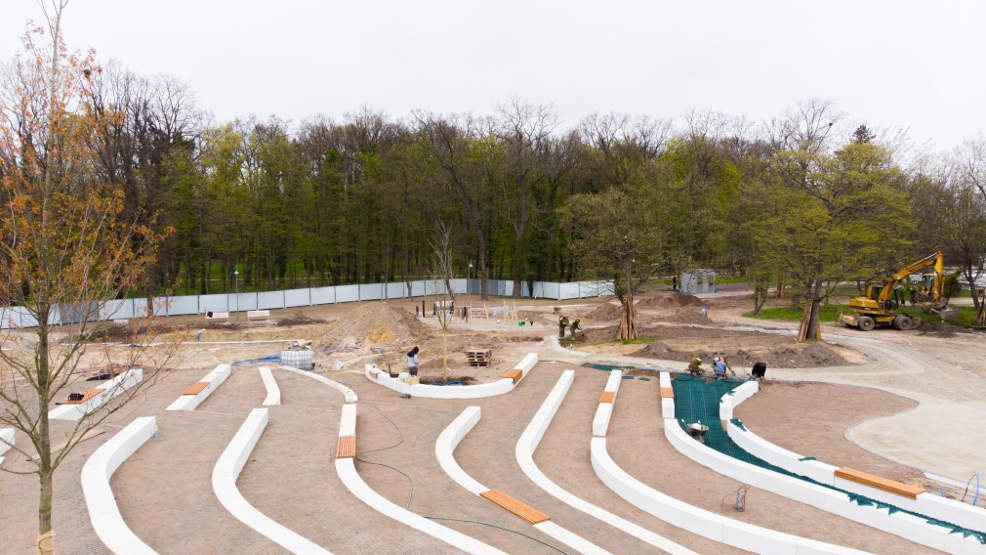 Park Radolińskich zmienia swój wygląd. Zobacz, co się dzieje