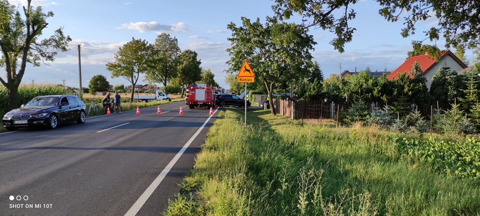 Śmiertelny wypadek na DK 15 w Jarocinie. Nie żyje motocyklista 