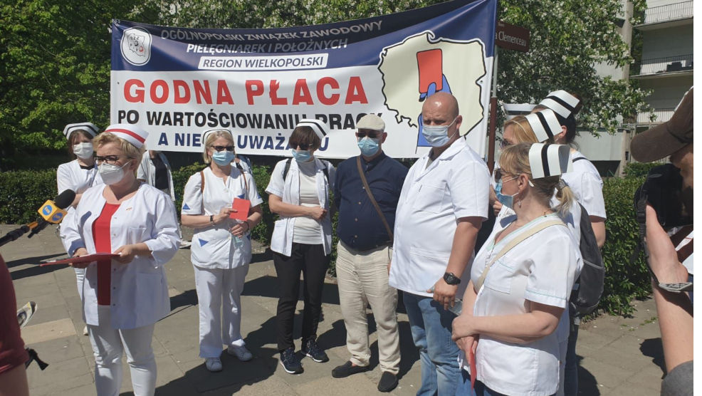 Wielki protest medyków w Warszawie. Będą związkowcy z Jarocina - Zdjęcie główne