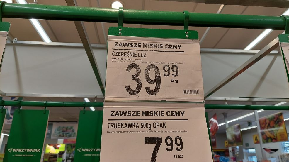 ceny owoców