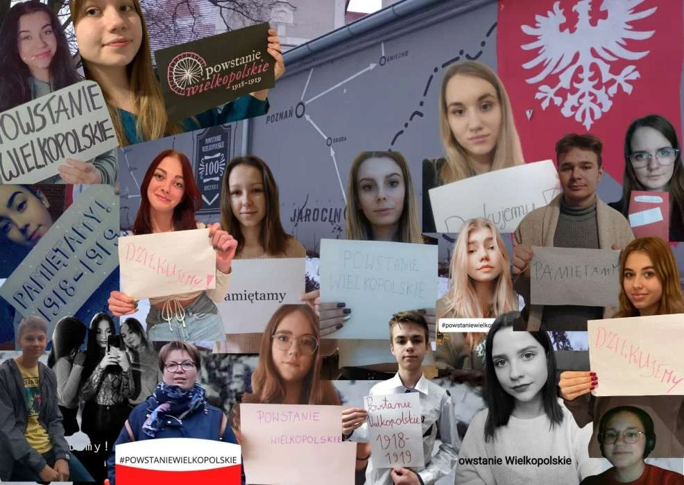 Zespół Szkół Ponadpodstawowych w Jarocinie świętował rocznicę Powstania Wielkopolskiego [ZDJĘCIA] - Zdjęcie główne