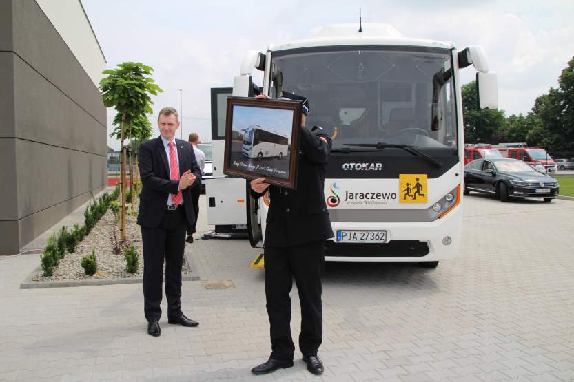 Przekaznie autobusu do przewozu osób niepełnosprawnych w gminie Jaraczewo   