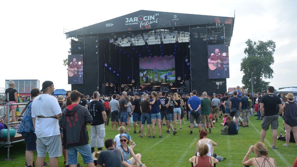 Jarocin Festiwal. Dzień 1. Koncert zespołu Muchy