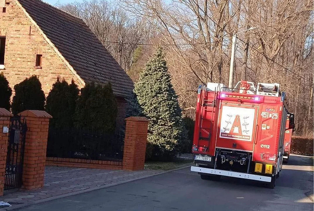 Pożar w Witaszycach. Dwa zastępy w akcji - Zdjęcie główne