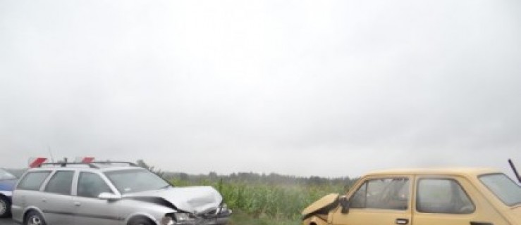 Zderzenie dwóch aut [WIDEO] - Zdjęcie główne