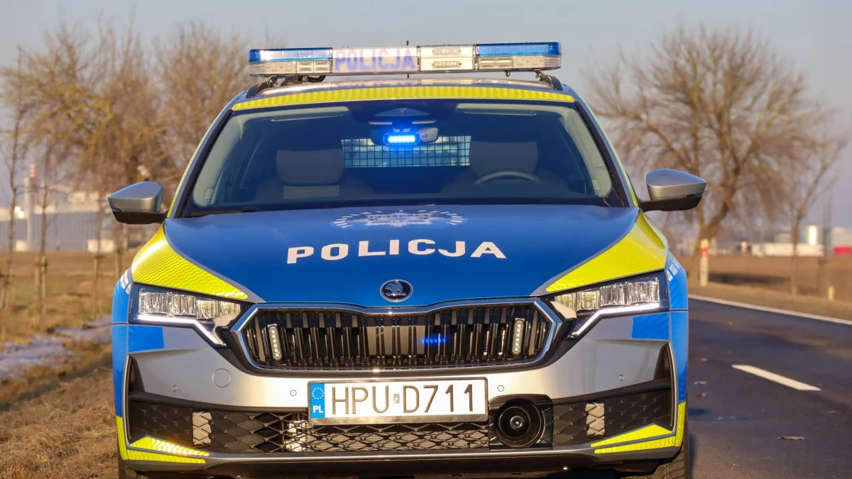 Wypadek z udziałem motocyklisty. Utrudnienia na drodze krajowej nr 11