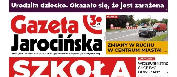 Gazeta Jarocińska - nowe wydanie. Zobacz, co przeczytasz w numerze  - Zdjęcie główne
