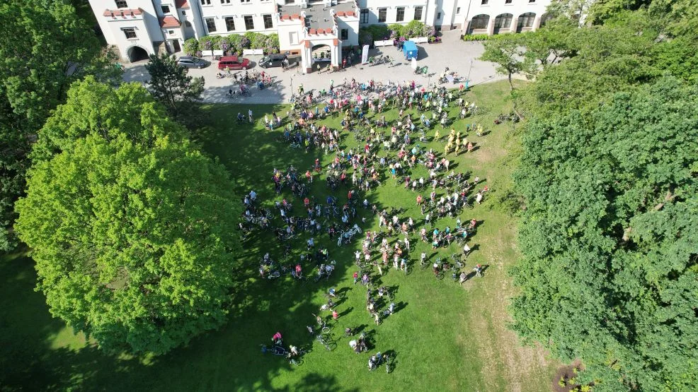 Rajd RoweLOVE Jarocin na koniec wakacji. Dwa dni, 230 km z noclegiem w "Pajęczynie"